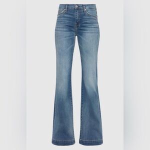 7 For All Mankind Dojo Tailorless Midrise Flare Leg Jeans 28/32